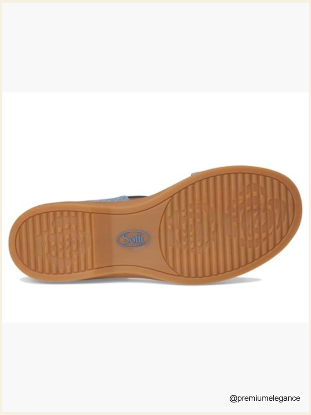 Women's Leather Platform Sandals with Adjustable Hook & Loop Straps - Picture 3 of 7